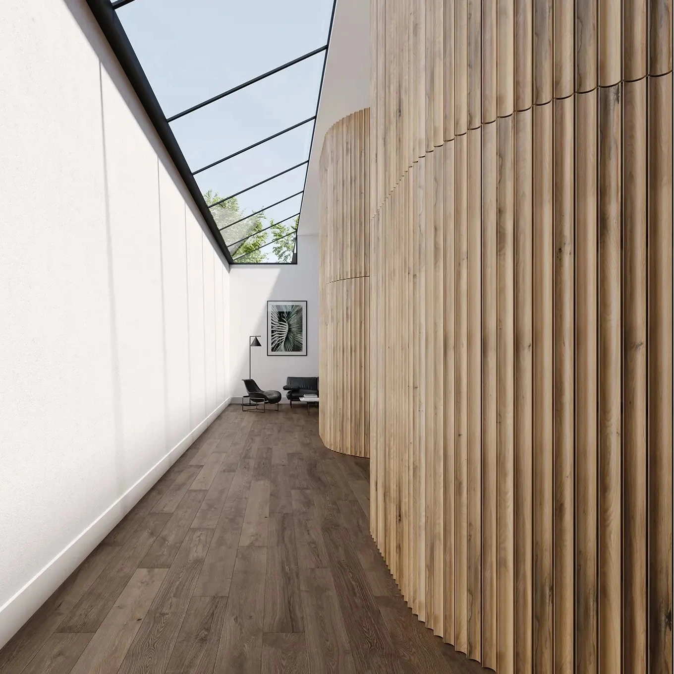 Moderne - Moyen Courbe